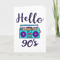 Hello 90s radio cassette recorder
