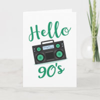 Hello 90s radio cassette recorder