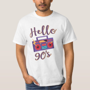 Hello 90s radio cassette recorder T-Shirt