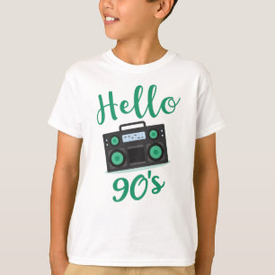 Hello 90s radio cassette recorder T-Shirt