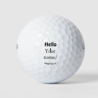 Hello add name message simple minimal business tem