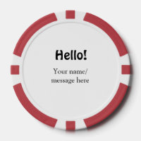 Hello add name message simple minimal business tem