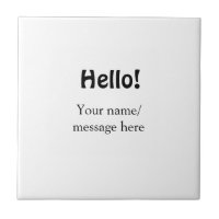 Hello add name message simple minimal business tem