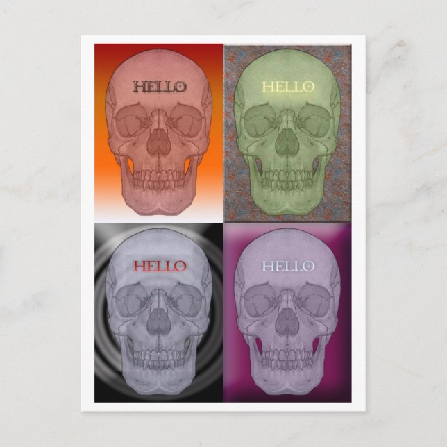 hello all postcard (Front)