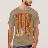 Hello Autumn Chihuahua Maple Leaf Fall Pumpkin Men