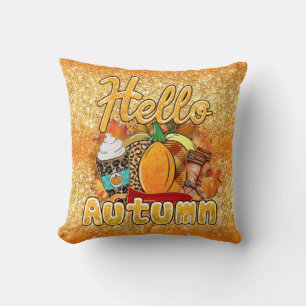Hello Autumn Customise Colour Cushion