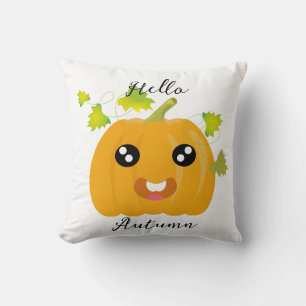 Hello Autumn - Cute Pumpkin Cushion