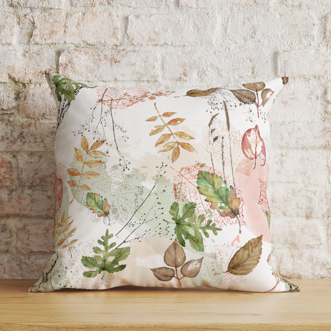 Hello Autumn Leaves Cushion (Creator Uploaded)