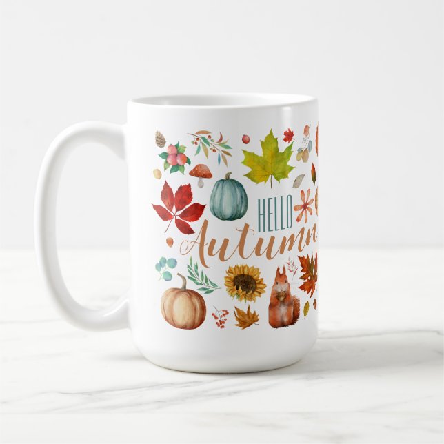 Hello Autumn Mug (Left)