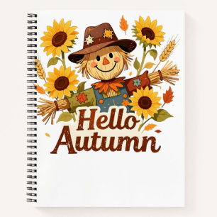 Hello Autumn Notebook