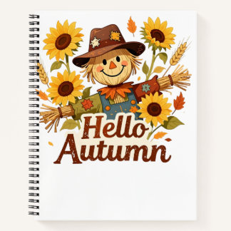 Hello Autumn Notebook