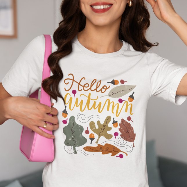 Hello Autumn T-Shirt (Creator Uploaded)