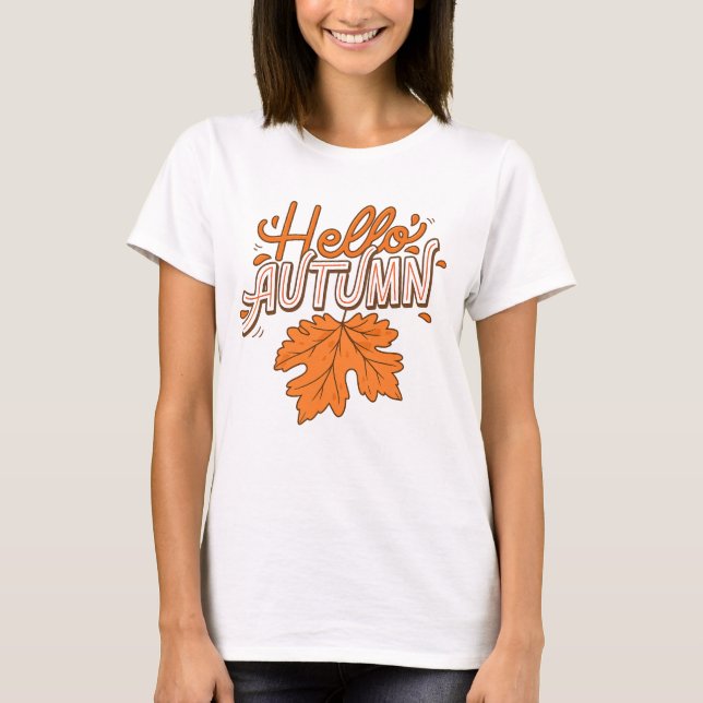 HELLO AUTUMN T-Shirt (Front)