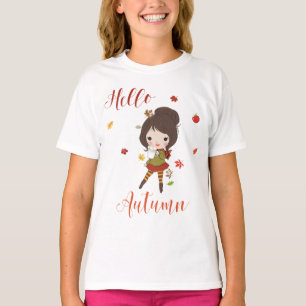 Hello Autumn T-shirt for girls and women