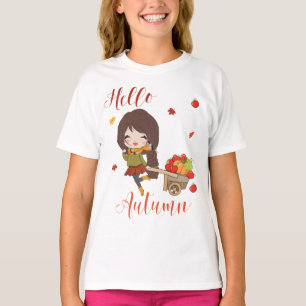 Hello Autumn T-shirt for girls and women
