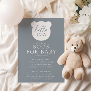 Hello Baby Bear Baby Book Card