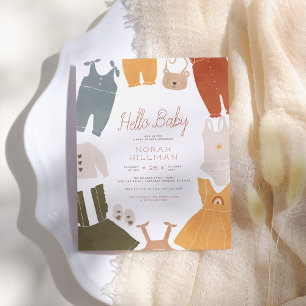 Hello Baby   Boho Clothes Girl Budget Baby Shower