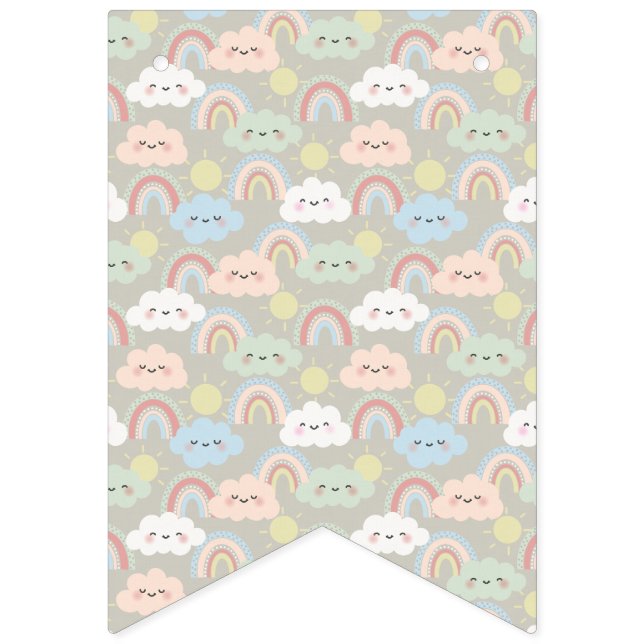 ‘Hello baby’ bunting  (First Flag)