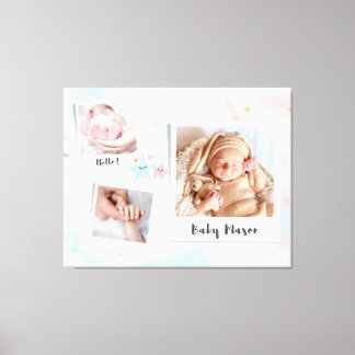 Hello baby  canvas print