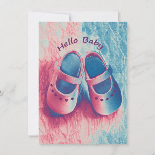 Hello Baby - charming Invitation