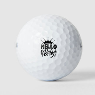 Hello baby golf balls