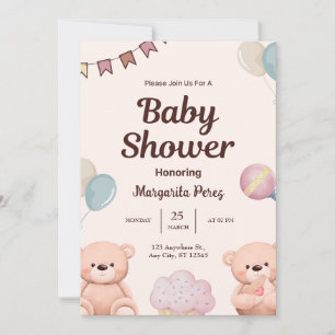 Hello Baby  Invitation for a Sweet Celebration