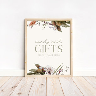 HELLO BABY Minimalist Sage & Ivory Cards & Gifts Poster