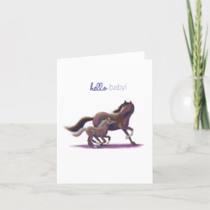 Hello Baby Thank You Card