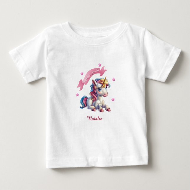 Hello Baby Unicorn T-Shirt (Front)