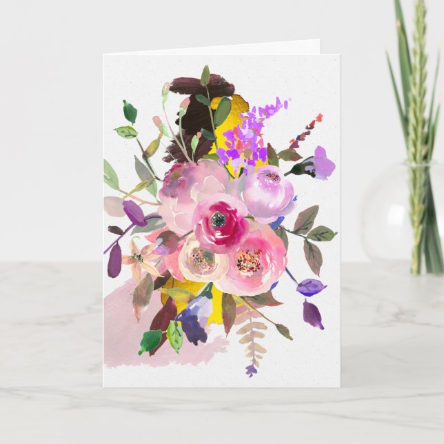 Hello, Beautiful greeting card (Front)
