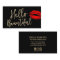 Hello Beautiful Makeup Artist Gold Typography