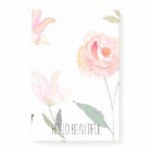 Hello Beautiful Watercolor Floral