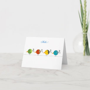 Hello Birdie Card