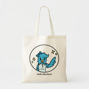 Hello Bluebird Tote Bag