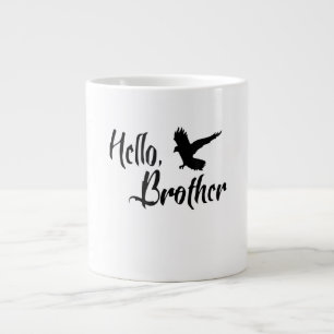 Hello Brother For Sister Brother Large Coffee Mug