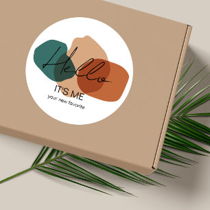 Hello Business Packaging Sticker
