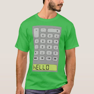 Hello Calculator T-Shirt
