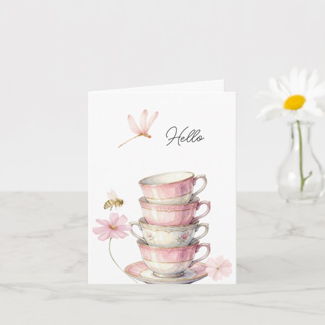 Hello  card (Small Plant)