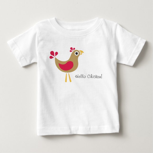 Hello Chicken! Kid's T-Shirt (Front)