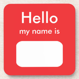 Hello Coasters Cold Hot Drinks Wine Cocktail Bar