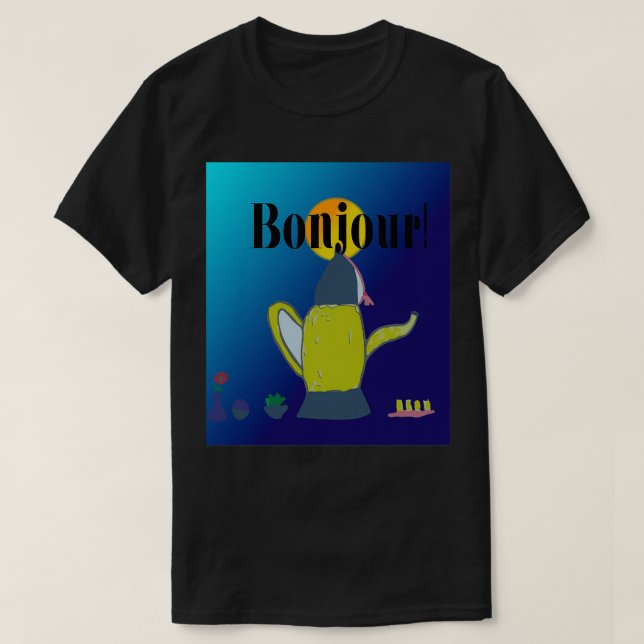 Hello coffee T-Shirt (Design Front)