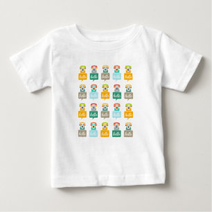 Hello Cute Colourful Hello Baby T-Shirt
