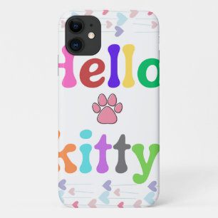 hello cute kitty.  Case-Mate iPhone case