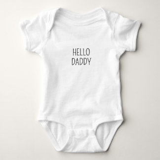 Hello Daddy, See You Soon – Pregnancy Announcement Baby Bodysuit