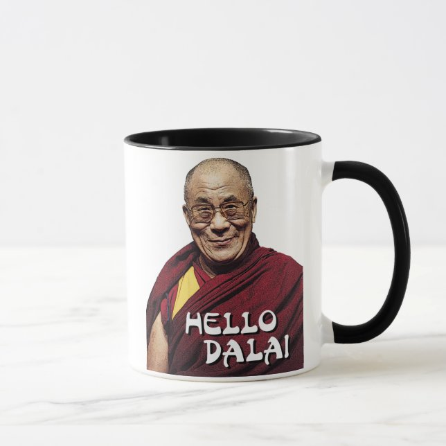 Hello Dalai mug (Right)