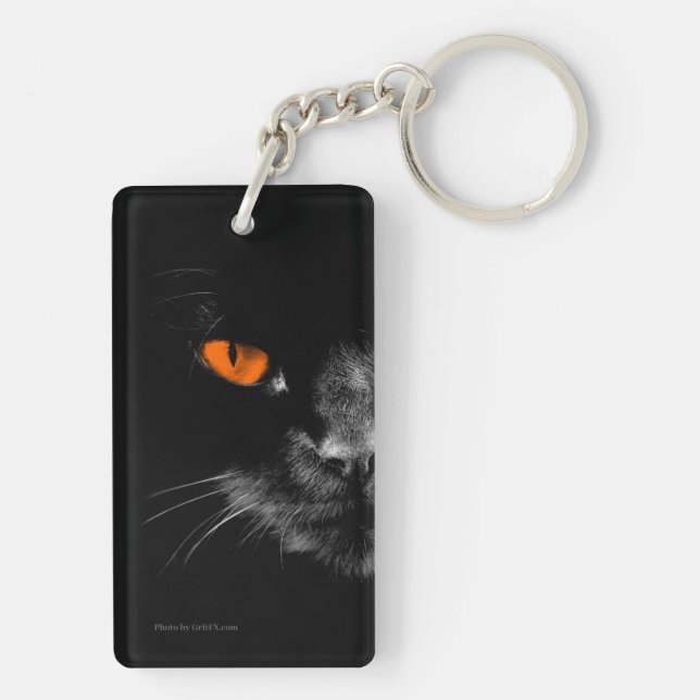 Hello Darkness My Old Friend: Halloween Edition Key Ring (Back)