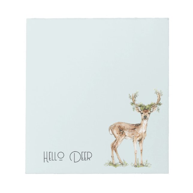 Hello Deer Notepad (Front)