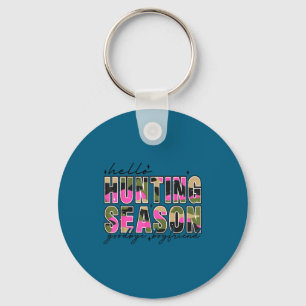Hello Deer Season Goodbye Boyfriend Camo Flag Hunt Key Ring