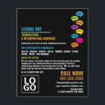 Hello Design, Translator & Interpreter Flyer<br><div class="desc">Hello Design,  Translator & Interpreter Advertising Flyers By The Business Card Store.</div>