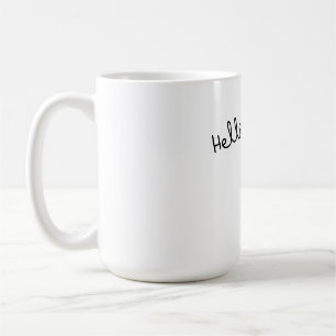 Hello duck coffee mug